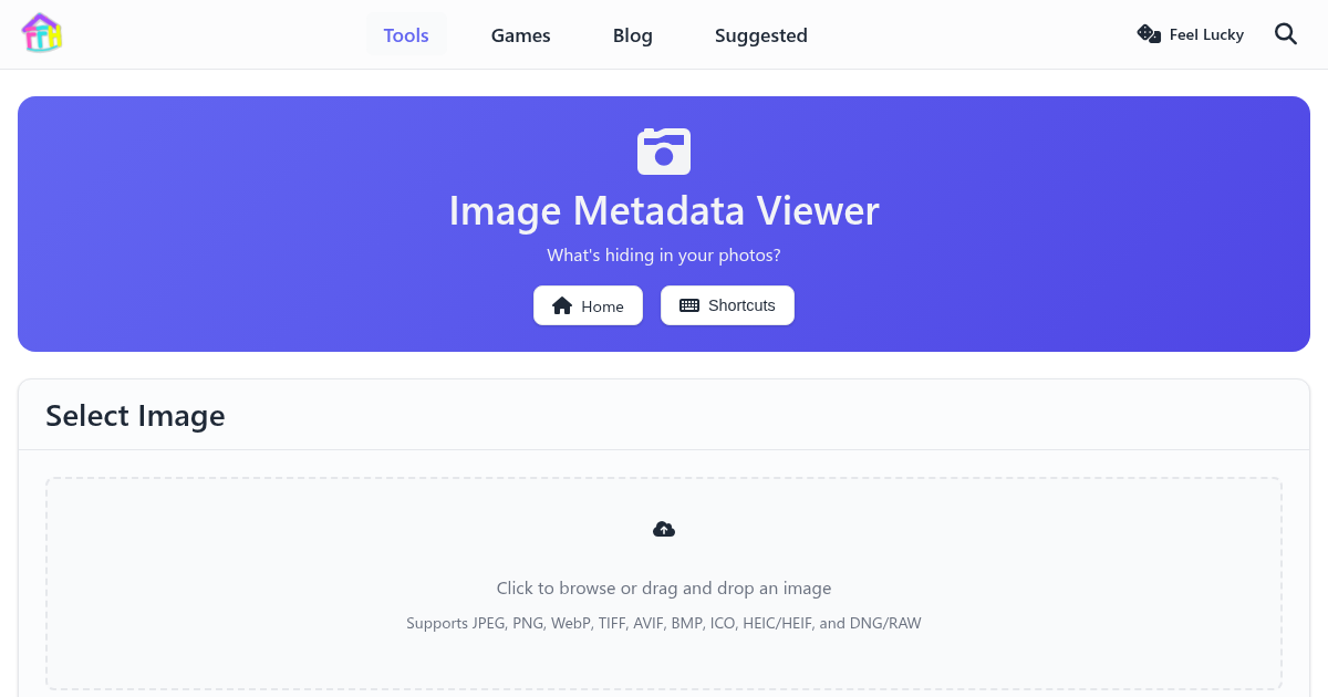 Meta Data Image File Image Metadata Viewer - FunnyFunHouse