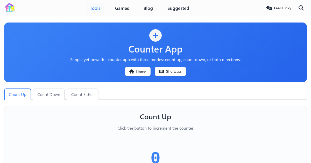 The Counter App app on FunnyFunHouse